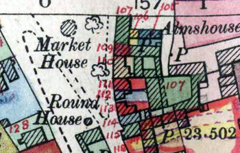 Valuers map showing extent of 1 The Green